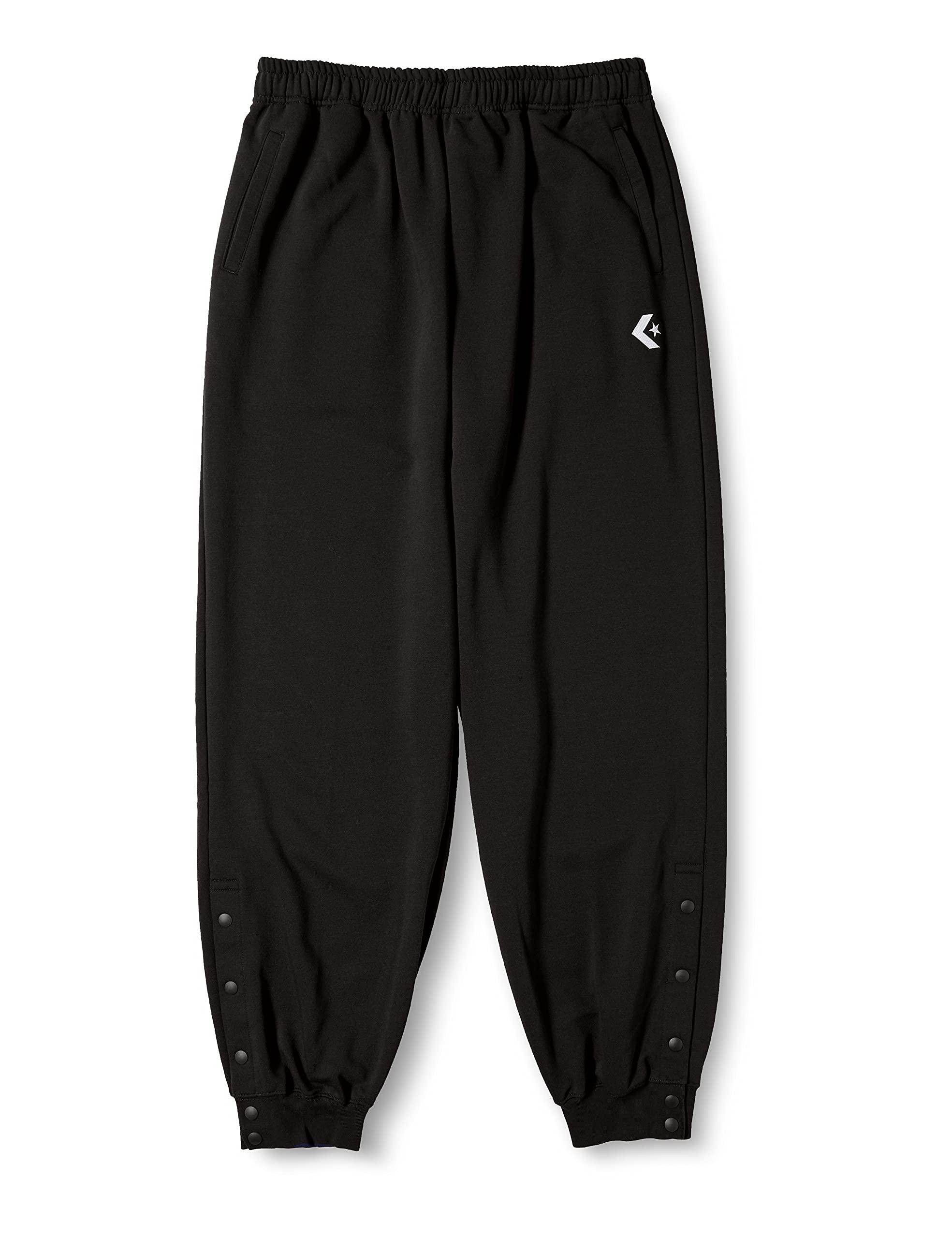 [Converse] Basketball Pants (Hem Button) CB141204 Men's Black Japan XO (Equivalent to Japanese Size 3L)