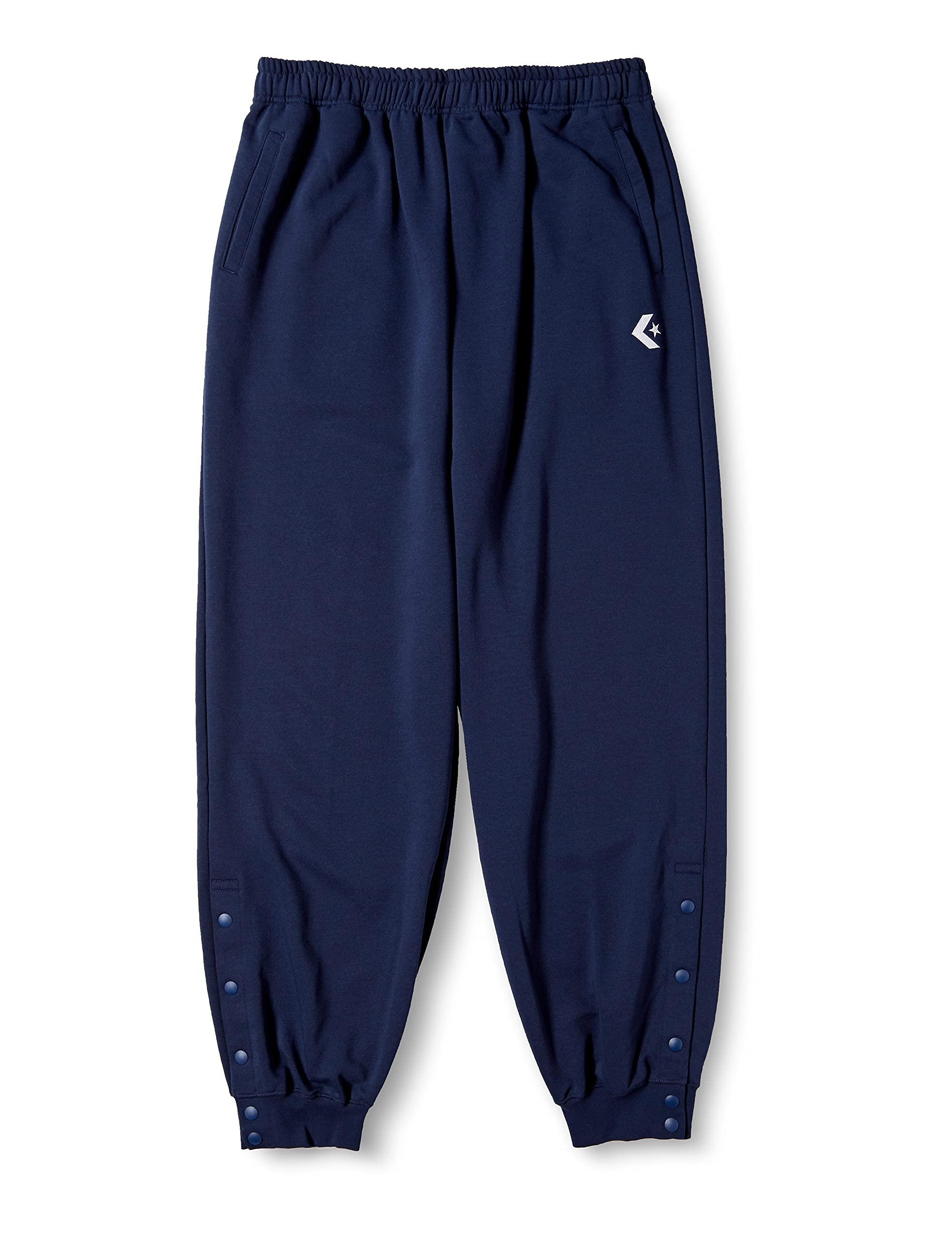 [Converse] Basketball Pants (Hem Button) CB141204 Men's Navy Japan 3S (Equivalent to Japanese Size XS)