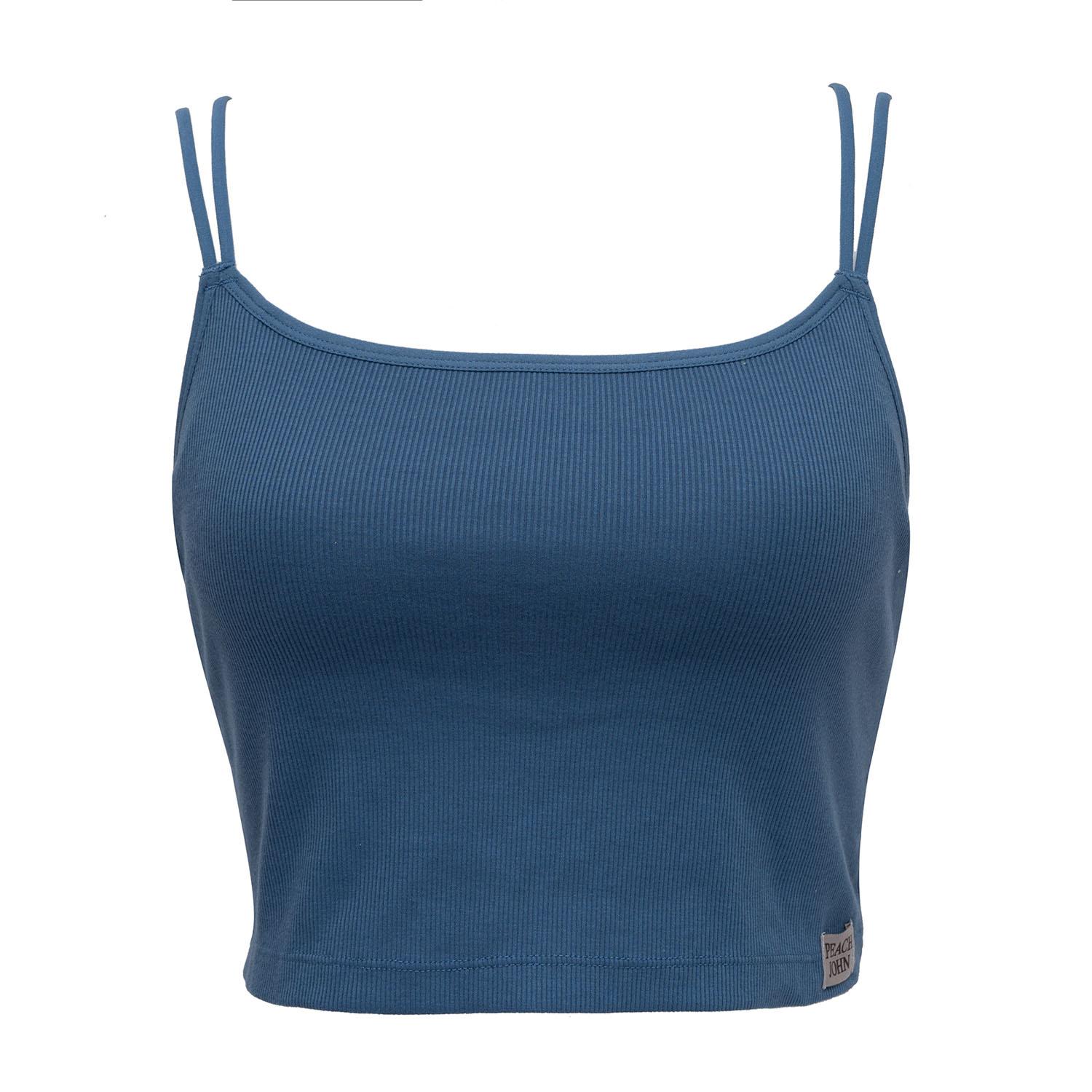 Half-Bra Camisole, Navy Blue, LL (2L)