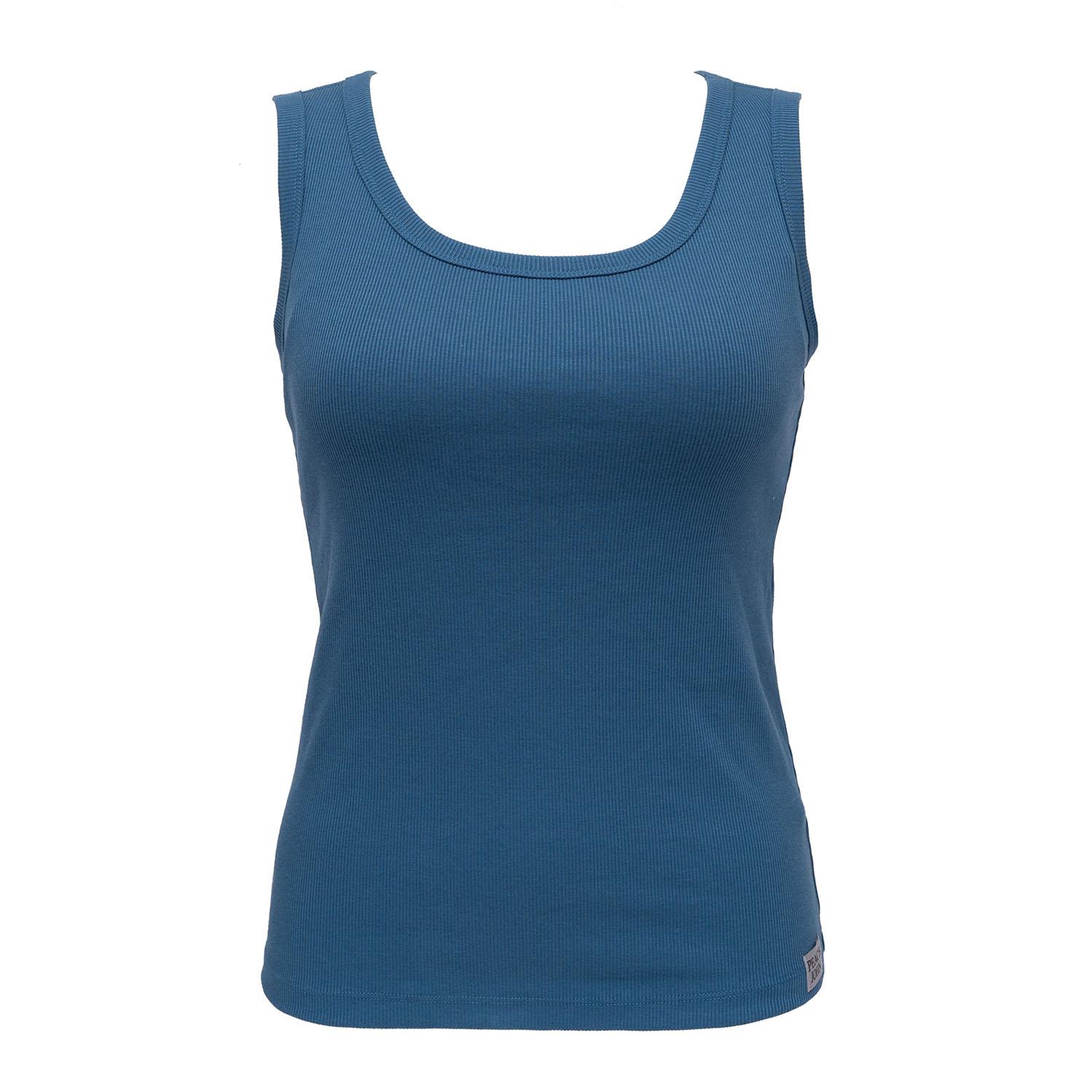 Cup-style Tank Top, Navy Blue, M