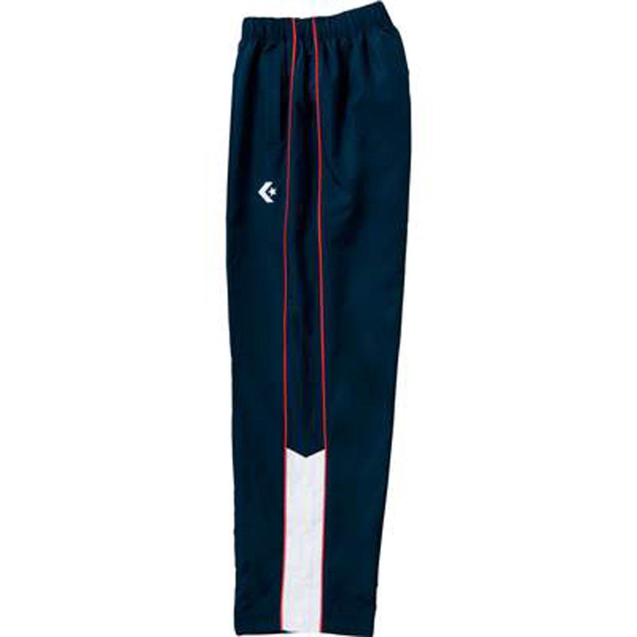 [Converse] Basketball Long Pants Warm-Up Pants (Hem Button) CB162502P Navy/White S