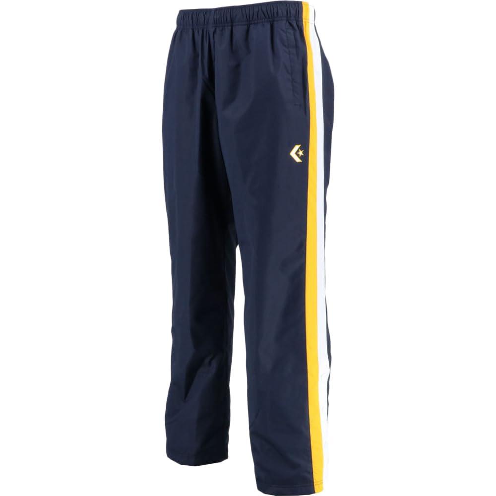 [Converse] Basketball Long Pants Warm-Up Pants (Hem Button) CB162506P Navy/White O