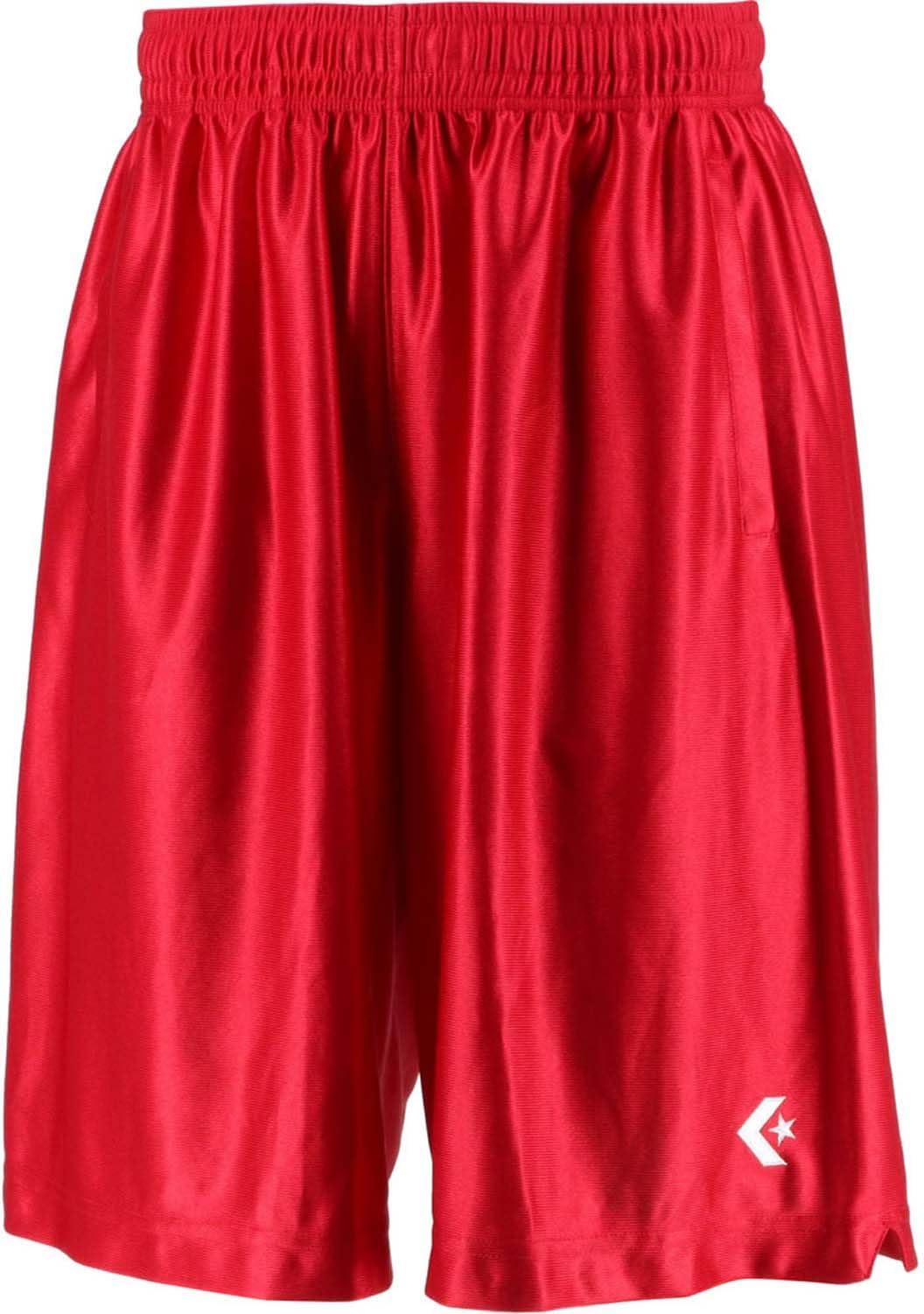 [Converse] Basketball Practice Pants with Pockets, Moisture-Wicking, Quick-Dry CB291830 Men's Red Japan 2XO (Equivalent to Japanese Size 4L)
