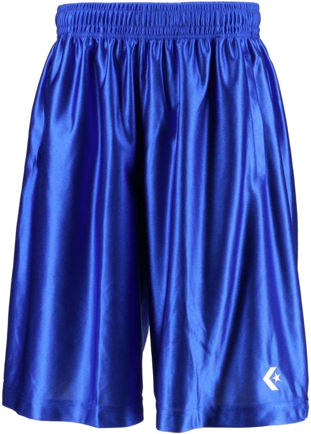 [Converse] Kids' Mini Basketball Pants Junior Practice Pants with Pockets, Sweat-Wicking, Quick-Dry CB491830 Boys Royal Blue Japan Size 160 (Equivalent to Japanese Size 160)