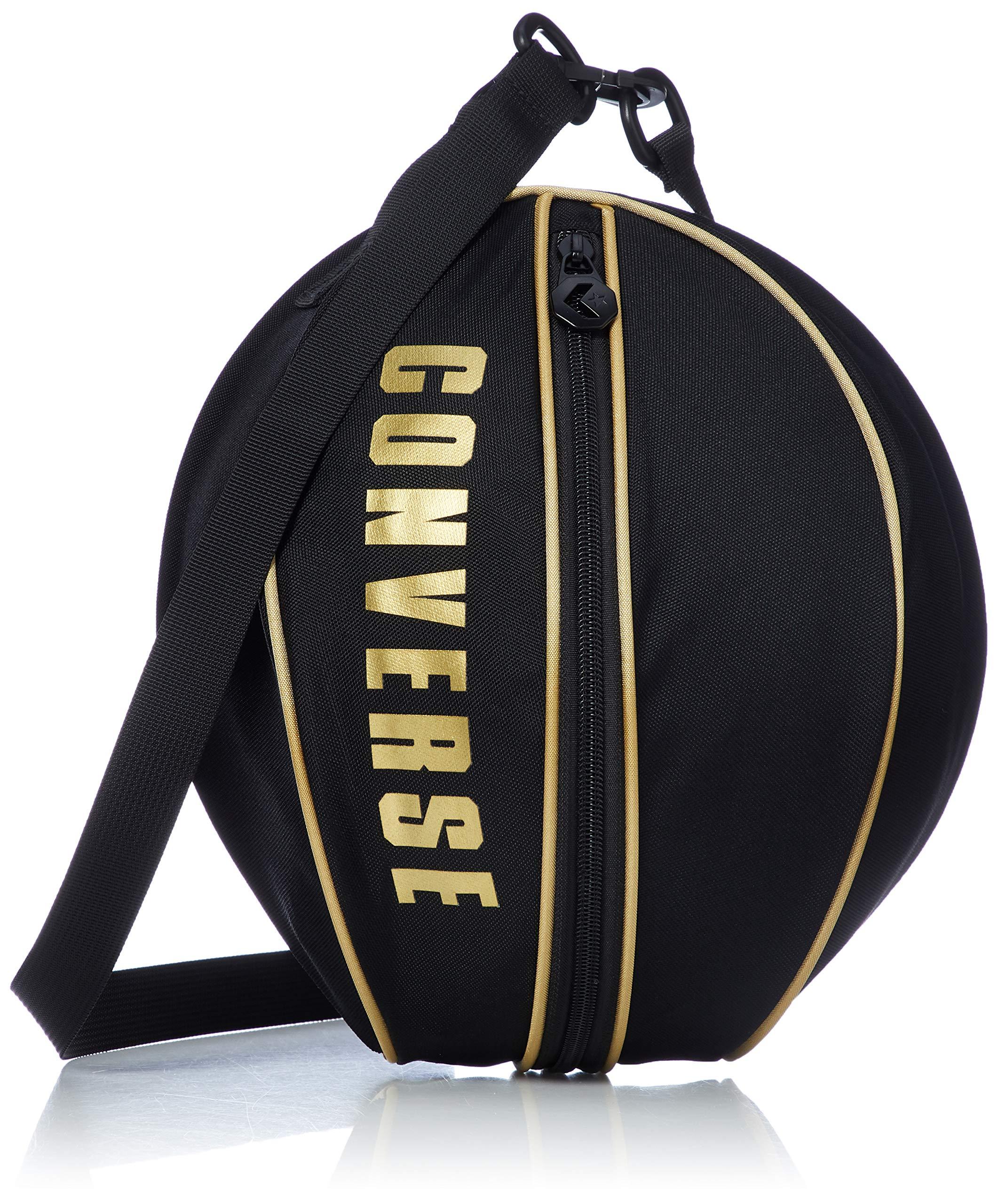 [Converse] Basketball Ball Case (Holds 1 Ball) C1951097 Black/Gold
