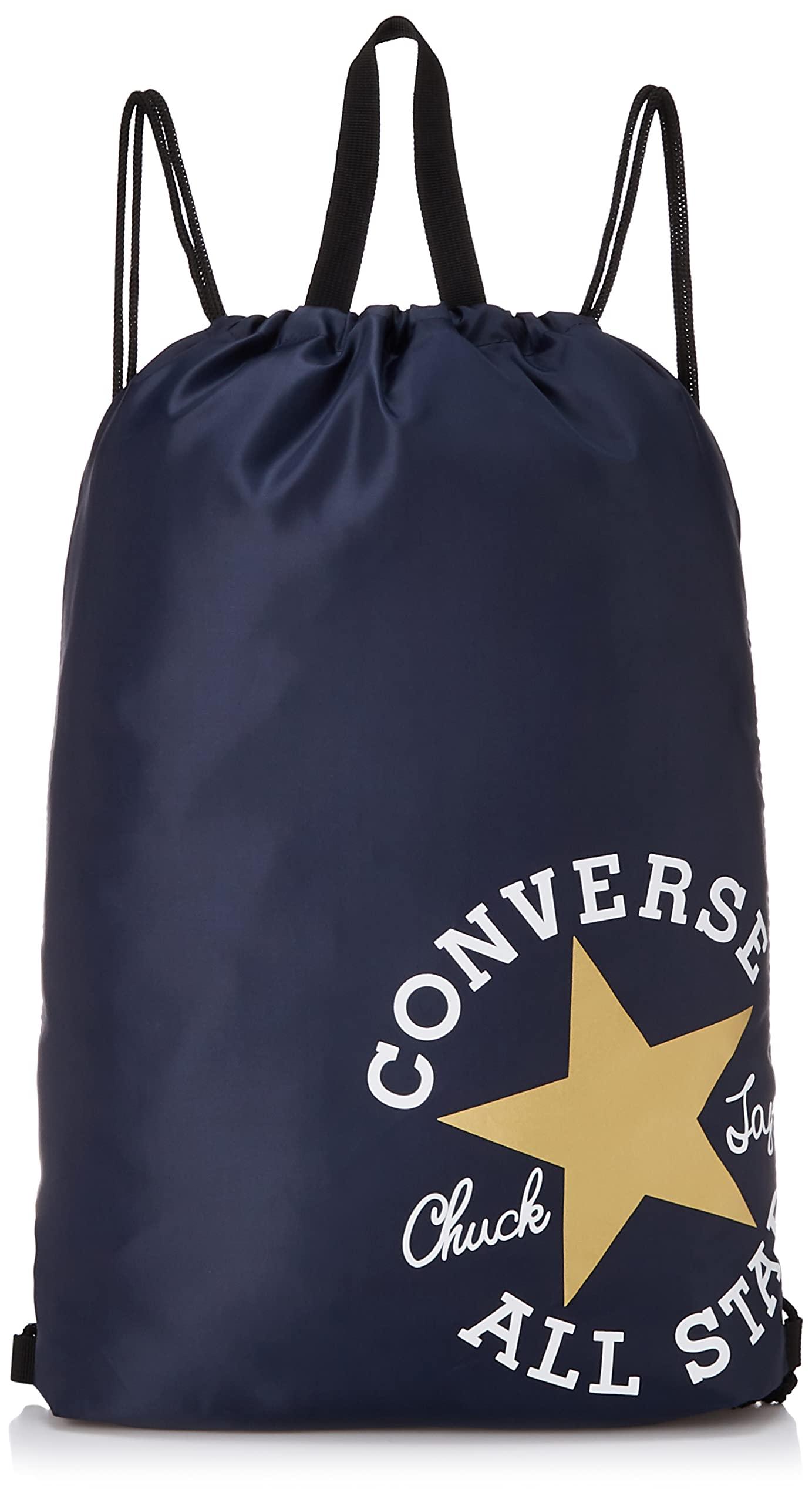 [Converse] Drawstring Backpack 2-Way Style with Handle C2255093 Navy/Gold