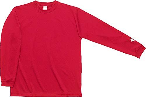 [Converse] Basketball Long-Sleeve T-Shirt, Moisture-Wicking, Quick-Dry, CB291324L, Men's, Red, 4S
