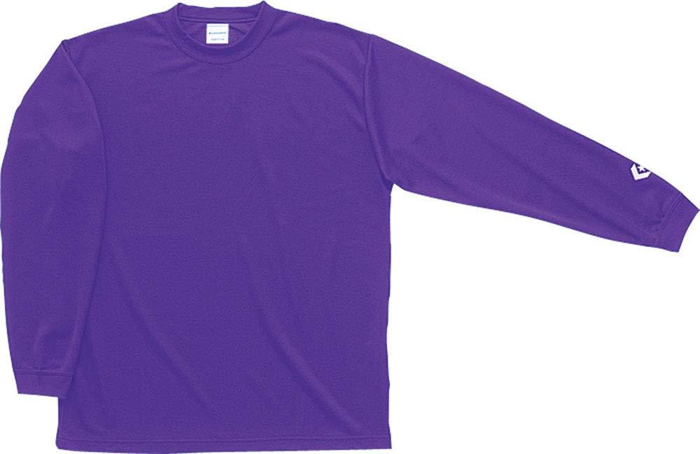 [Converse] Basketball Long-Sleeve T-Shirt Moisture-Wicking Quick-Dry CB291324L Men's D Purple 4S