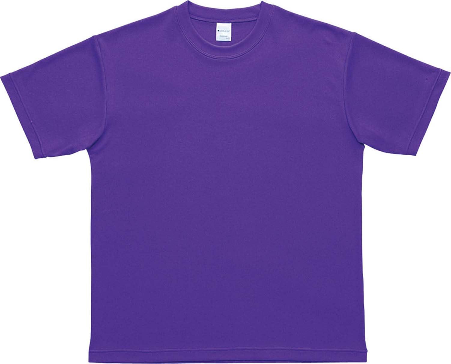 [Converse] Basketball Short-Sleeve T-Shirt Moisture-Wicking Quick-Dry UV Protection Anti-See-Through CB231323 Men's D Purple 3S