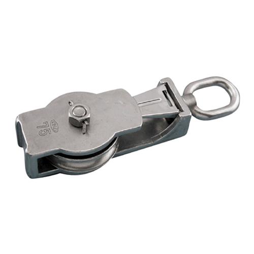 76.0mm [Wire-type] Pulley with Ring (Stainless Steel)