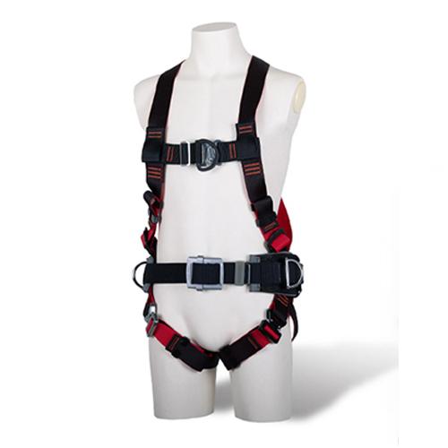 [For pole work] Fall arrest device with rope-type lanyard