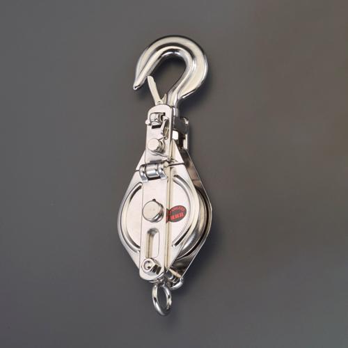Esco Hook-Type Pulley (Stainless Steel) 75mm/500kg EA987HJ-1