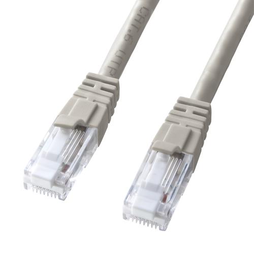 ESCO LAN Cable CAT6/Flat-End Design/Light Gray 90m EA764BB-256A