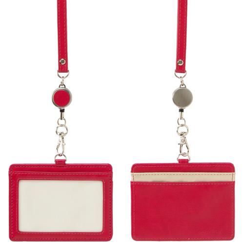 ID Card Holder (with Strap / Rose)