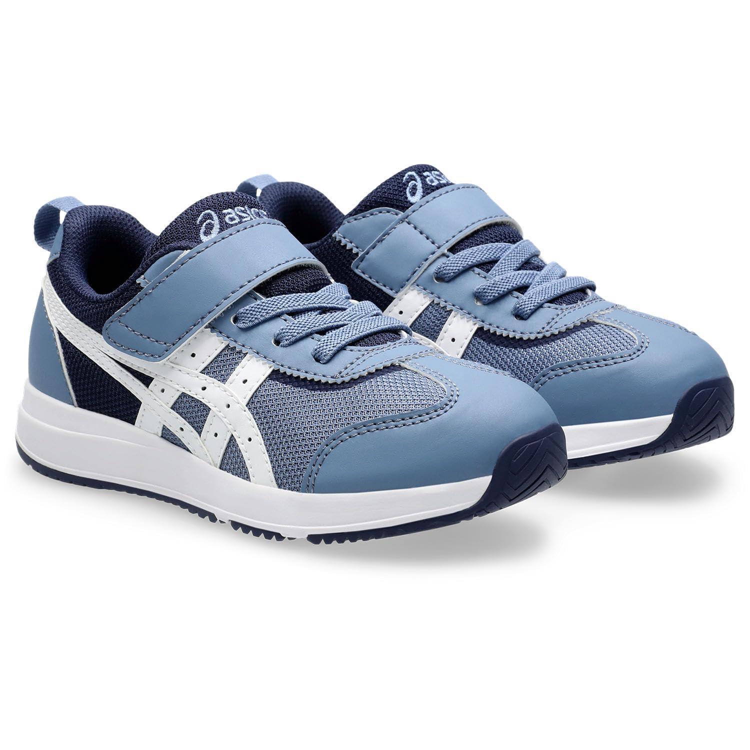 [Sukusuku] Kids Shoes Neira Mini Gray Blue/White 372 21.5 cm