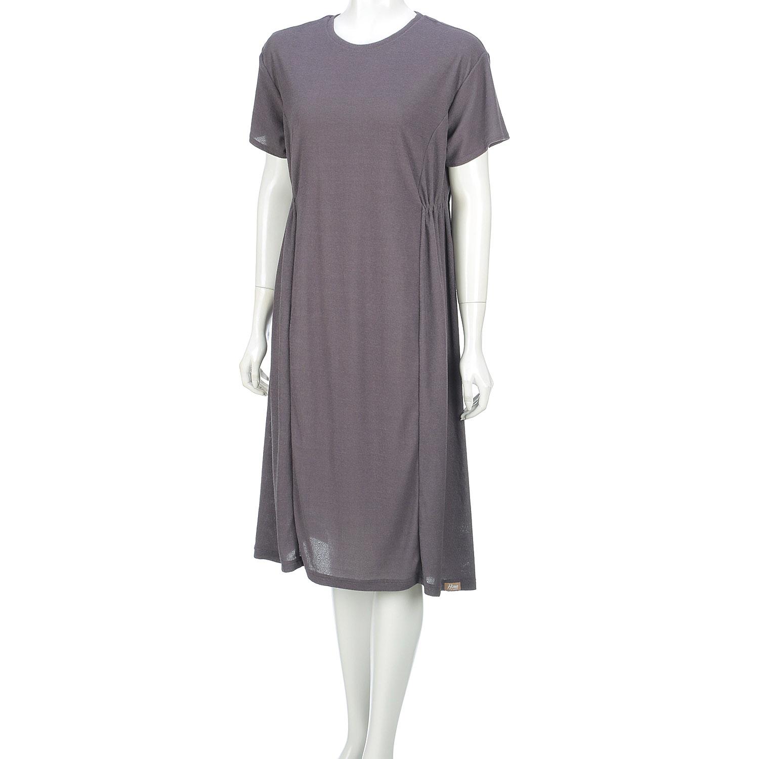TEMPUR Side Gather One-Piece Rayon Pile Plum Brown M