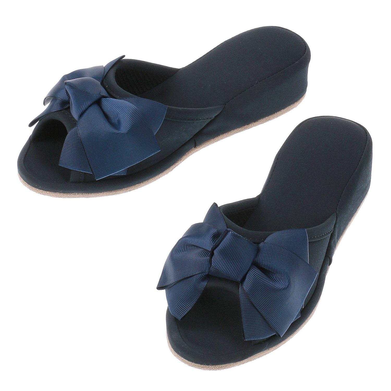 [La Vita] Ribbon Heel Slippers, 4cm Heel, Women's M-L, J-494-HS1