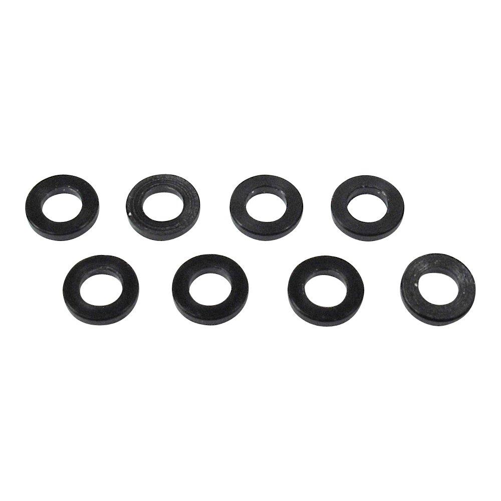 Top Line TOP LINE Black Delrin Spacer for M3.0, 1.0mm Thickness, 8-Piece Pack TP-5210