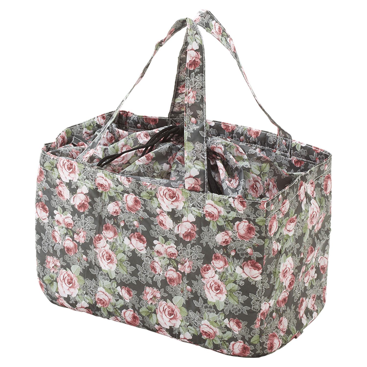 Royal Arden Insulated Shopping Bag Tiara Rose 73723 W42 × H26 × Depth 25cm, (Handle Height) Approx. 26cm