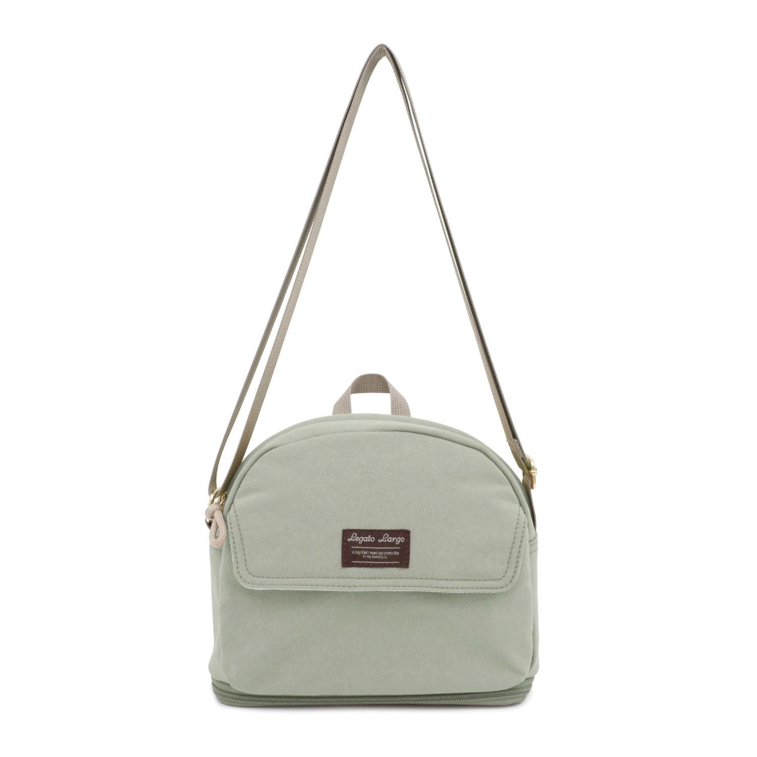 Lagato Largo Expandable Shoulder Bag Mint Green
