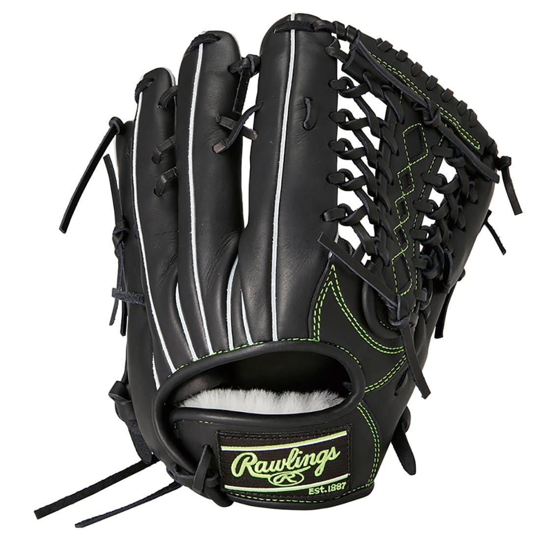Rawlings Baseball Glove Softball Adult Softball HOH PRO EXCEL ELITE GR5HEEB870 Black [Outfielder] Size 12.25 ※Left-handed (Right-hand wear)
