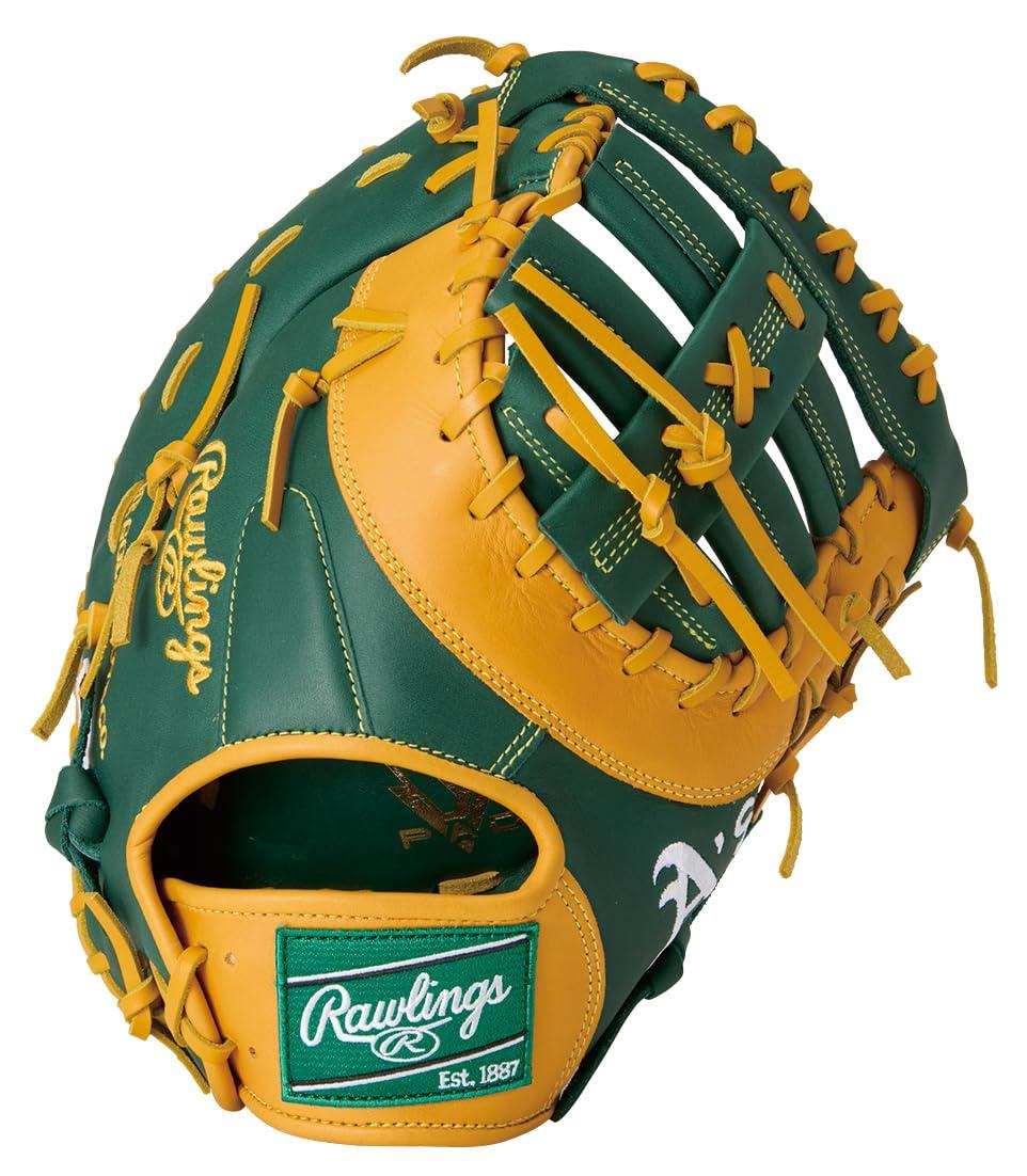 Rawlings Baseball Glove Softball Adult HYPER TECH MLB TEAM GR5HTMM53 Athletics [First Baseman's Glove] Size 11.75 ※Right-handed (Left-hand wear)