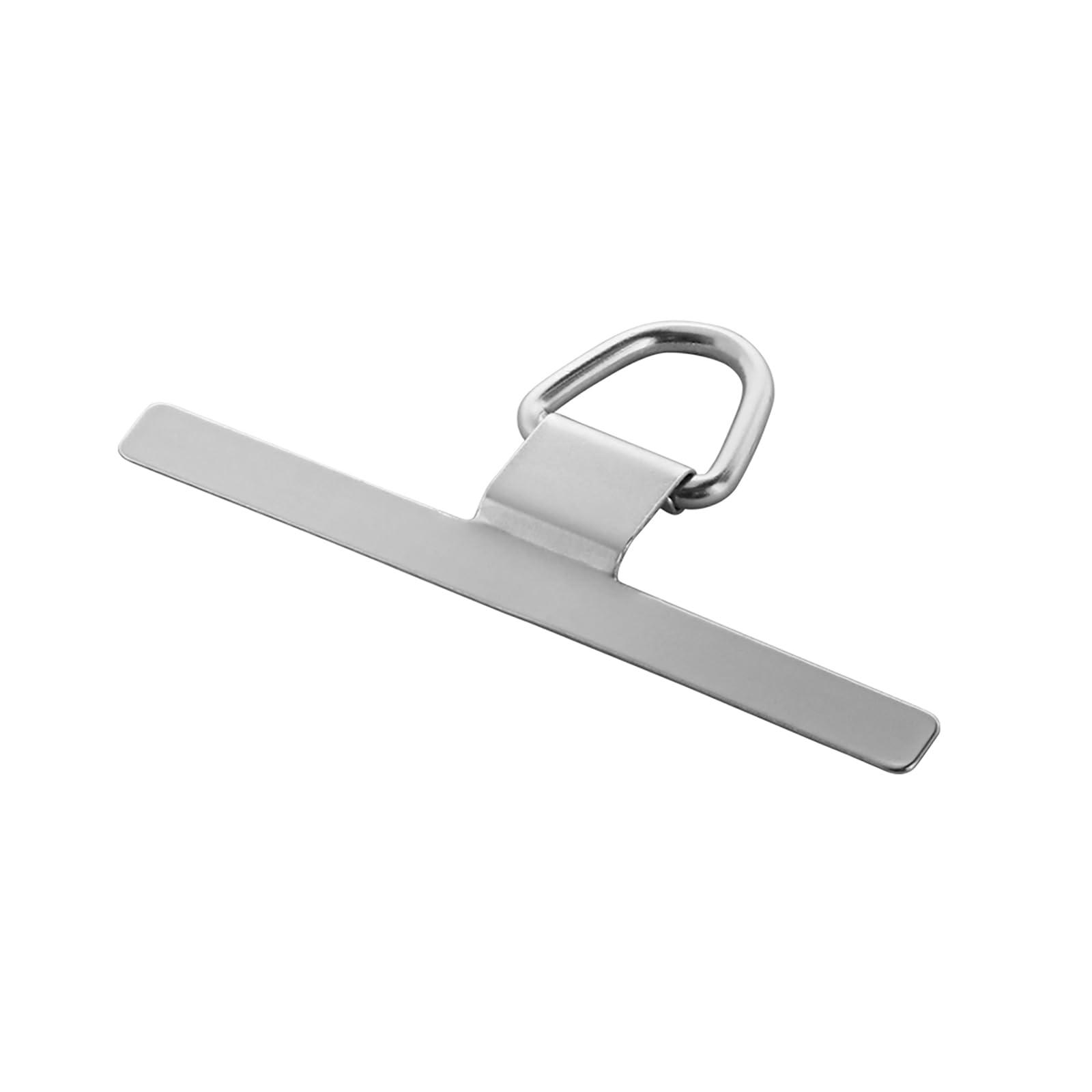 LEPLUS NEXT Smartphone (Universal) Strap Sheet Clip-On Sheet Stainless Steel Type Silver LN-SH04STSV