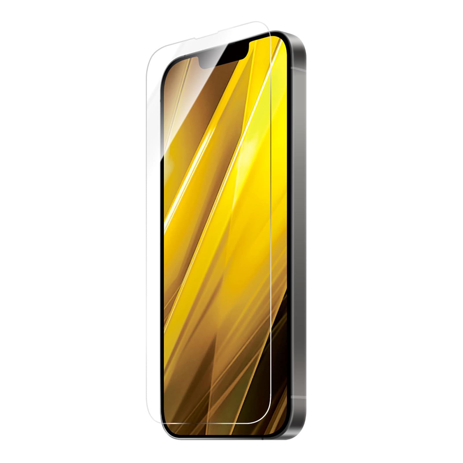 LEPLUS NEXT iPhone 16e/iPhone 14/iPhone 13 Glass Film GLASS PREMIUM FILM Full Coverage Ultra-Clear LN-ISS24FGF