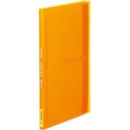 KING JIM Clear File A4 Side-In 40P Orange KJ-187TSPW-ORX10