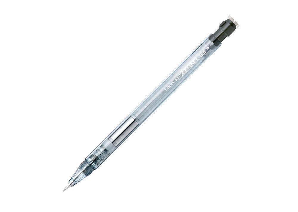 ZEBRA Knock Pencil M-1700 0.5mm MA117-C Transparent