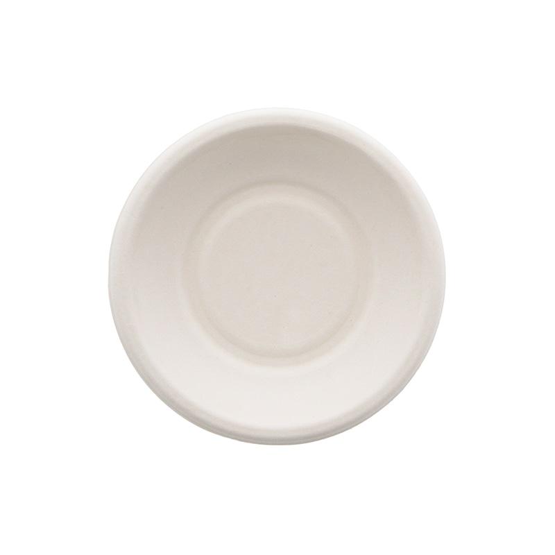 HEIKO Paper Plates Commercial Bagasse Paperware Plate White 10cm 50 Sheets