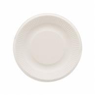HEIKO Paper Plates Commercial Bagasse Paperware Plate White 15cm 50 Sheets