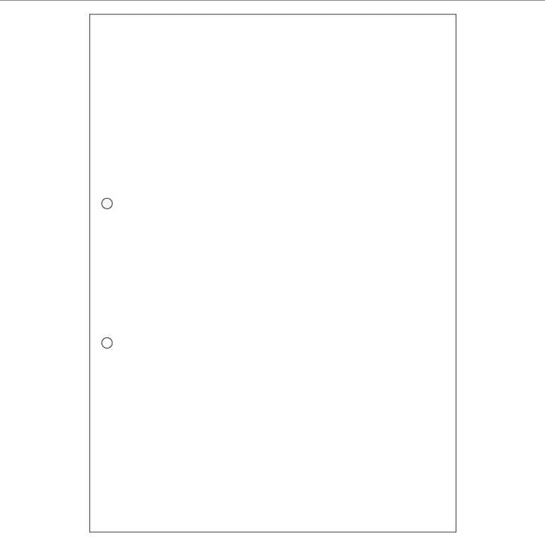 Hisago FSC® Certified Multi-Printer Forms Carbonless Copy Type A4 No Carbon White Paper 2-Hole Large Capacity FSCF2001Z