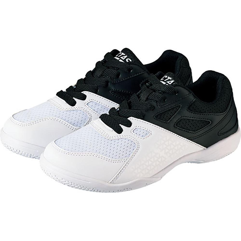 [VICTAS] Table Tennis Competition Shoes Unisex Leap VP Black × White (1019) 24.0cm 652101