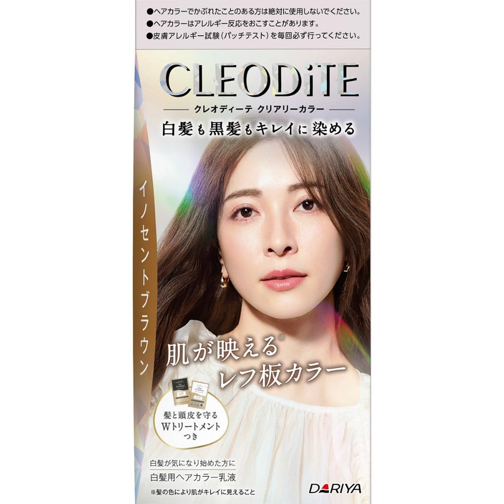 Cleodite Clear Color (For Gray Hair) <Innocent Brown>