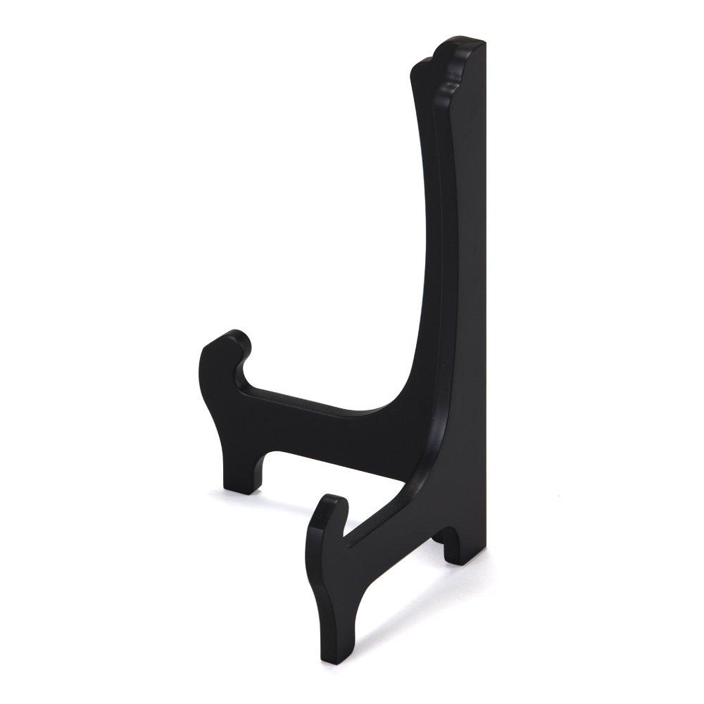 Daisen Picture Frame Small Item Dish Stand Size 10 Wooden Black N06001705