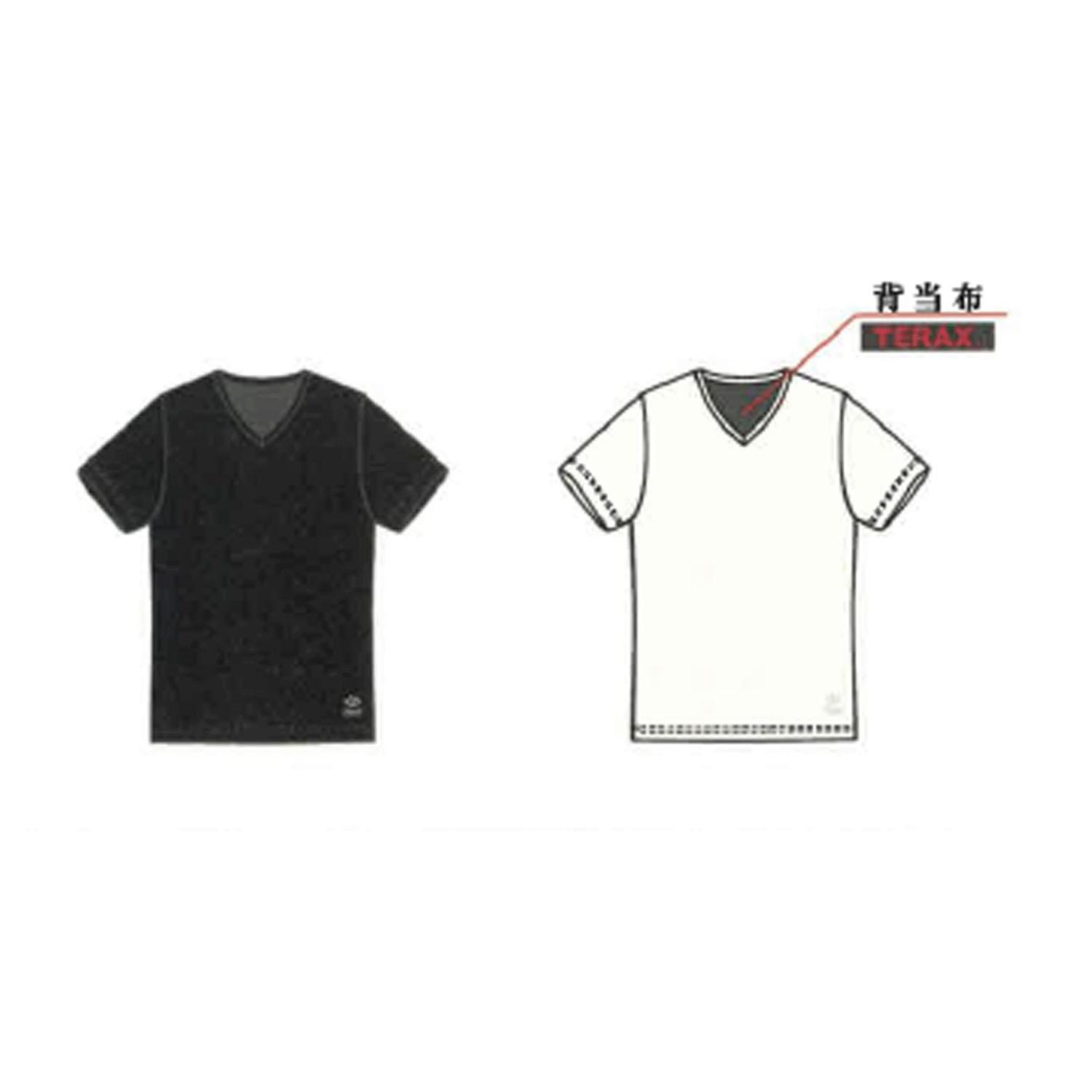 Colantotte Active Blood Circulation Promoting Innerwear Short Sleeve Men's Black L