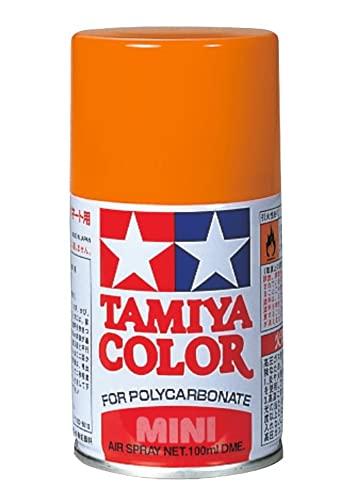 Tamiya Polycarbonate Spray PS-7 Orange Model Paint 86007