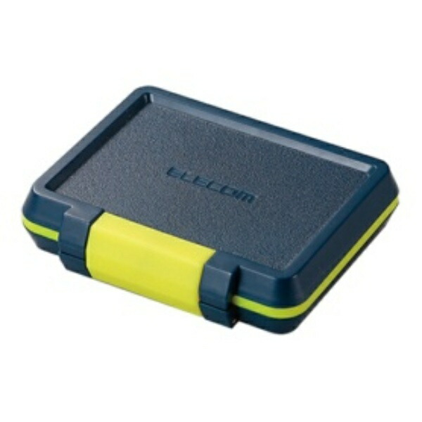 ELECOM SD/microSD Card Case Shockproof Navy CMC-SDCHD01NV 1 piece