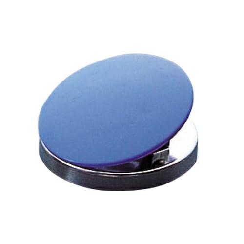 Color Magnetic Clip ● Quantity: 1 piece ● Dimensions: 50mm (H) × 50mm (W) × 24.5mm (D) ● Holding Capacity: Approx. 90 sheets ● Load Capacity: Approx. 1.2kg ● Material: Iron, Clip = PS