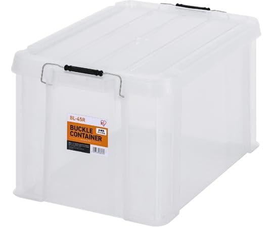 Iris Ohyama Buckle Container BL-45R Clear