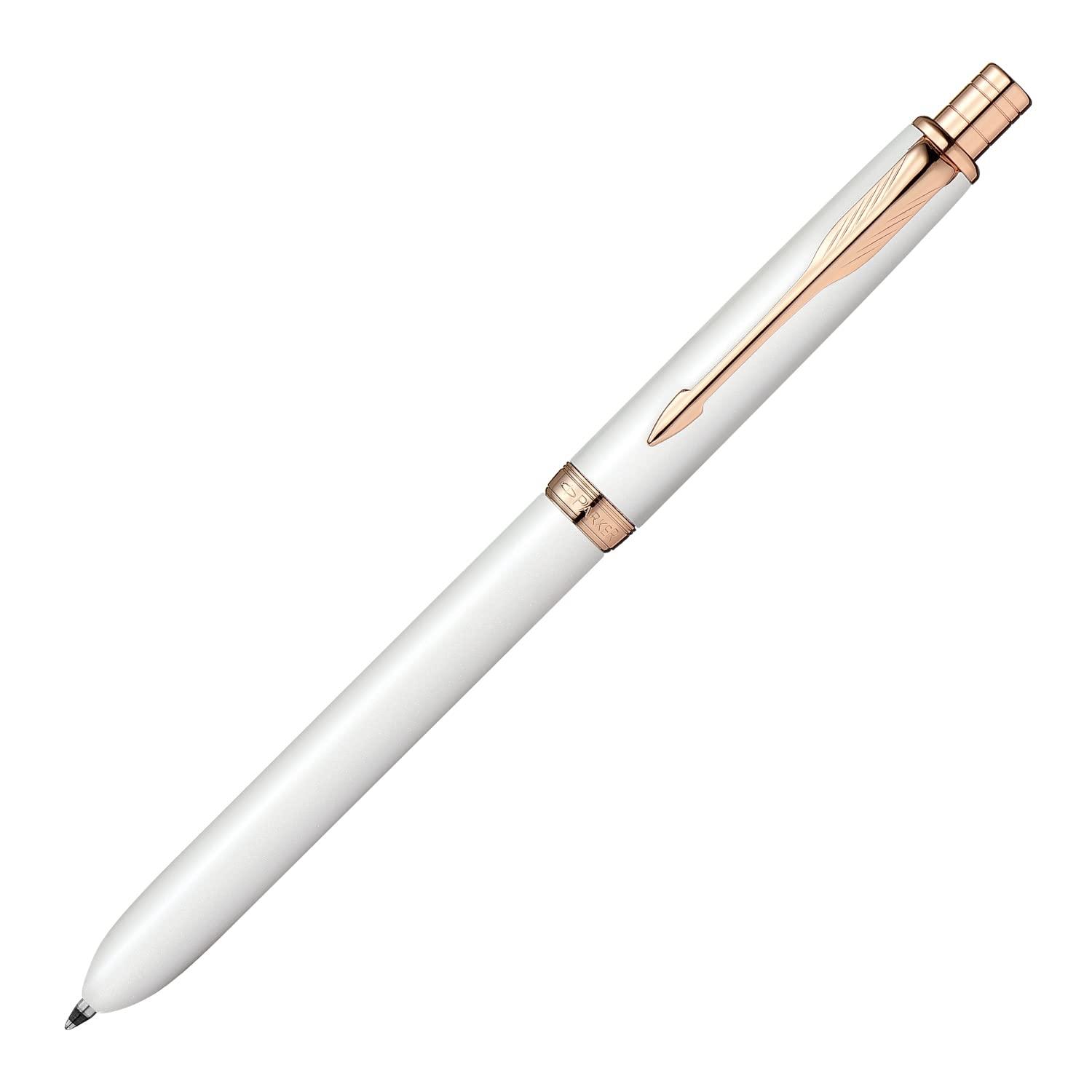 PARKER Sonnet Original Pearl PGT Multi-Function Pen (Black Ballpoint, Red Ballpoint + Mechanical Pencil) A memorable pen for someone special PK-2183964