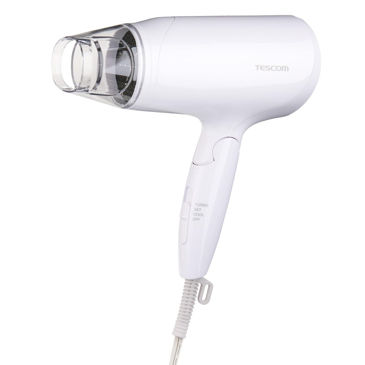TESCOM Negative Ion Hair Dryer Standard White TD260B-W