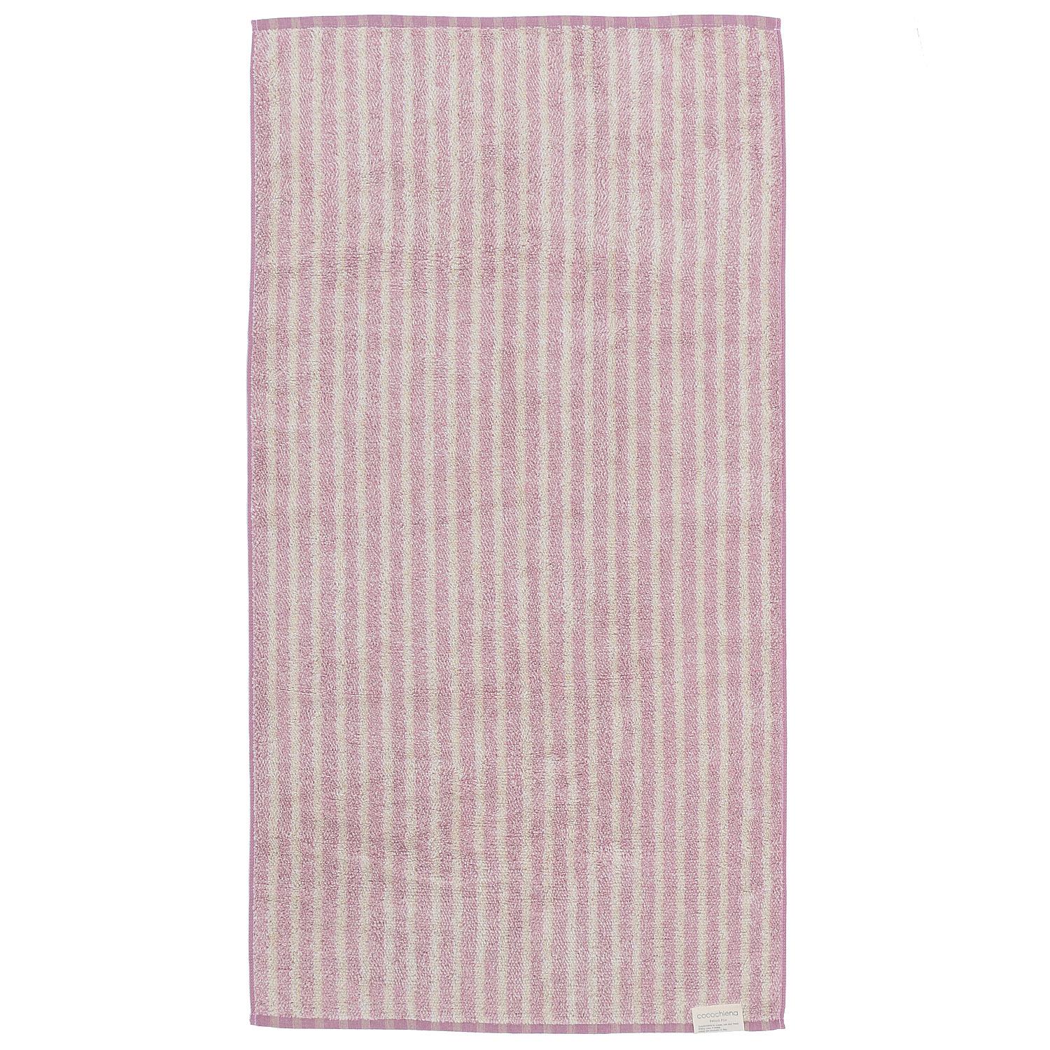 Cocochiena Line Bath Towel 31 Pink