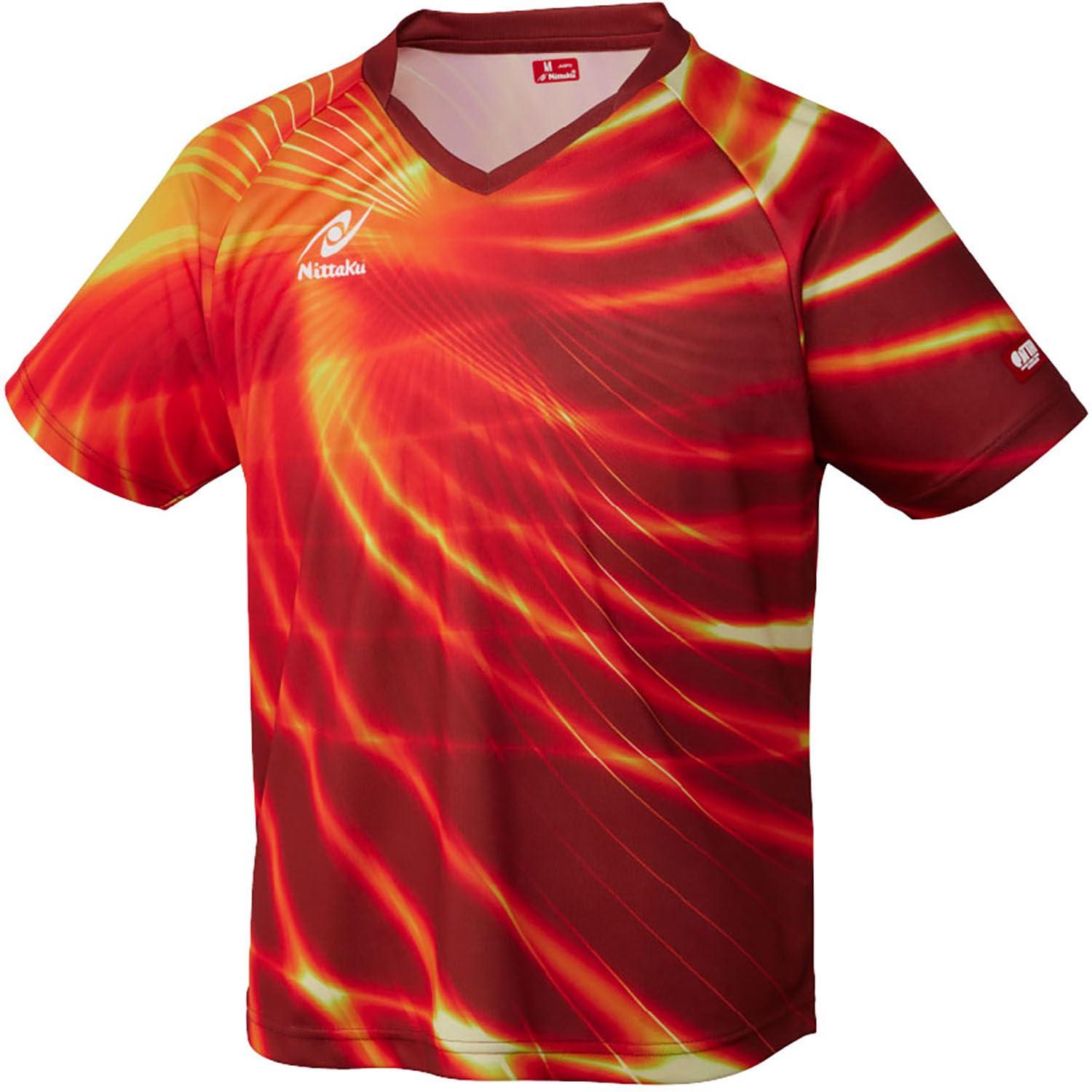 [Nittaku] Eddie Shirt Eddie Shirt NW2215 Red 2XO