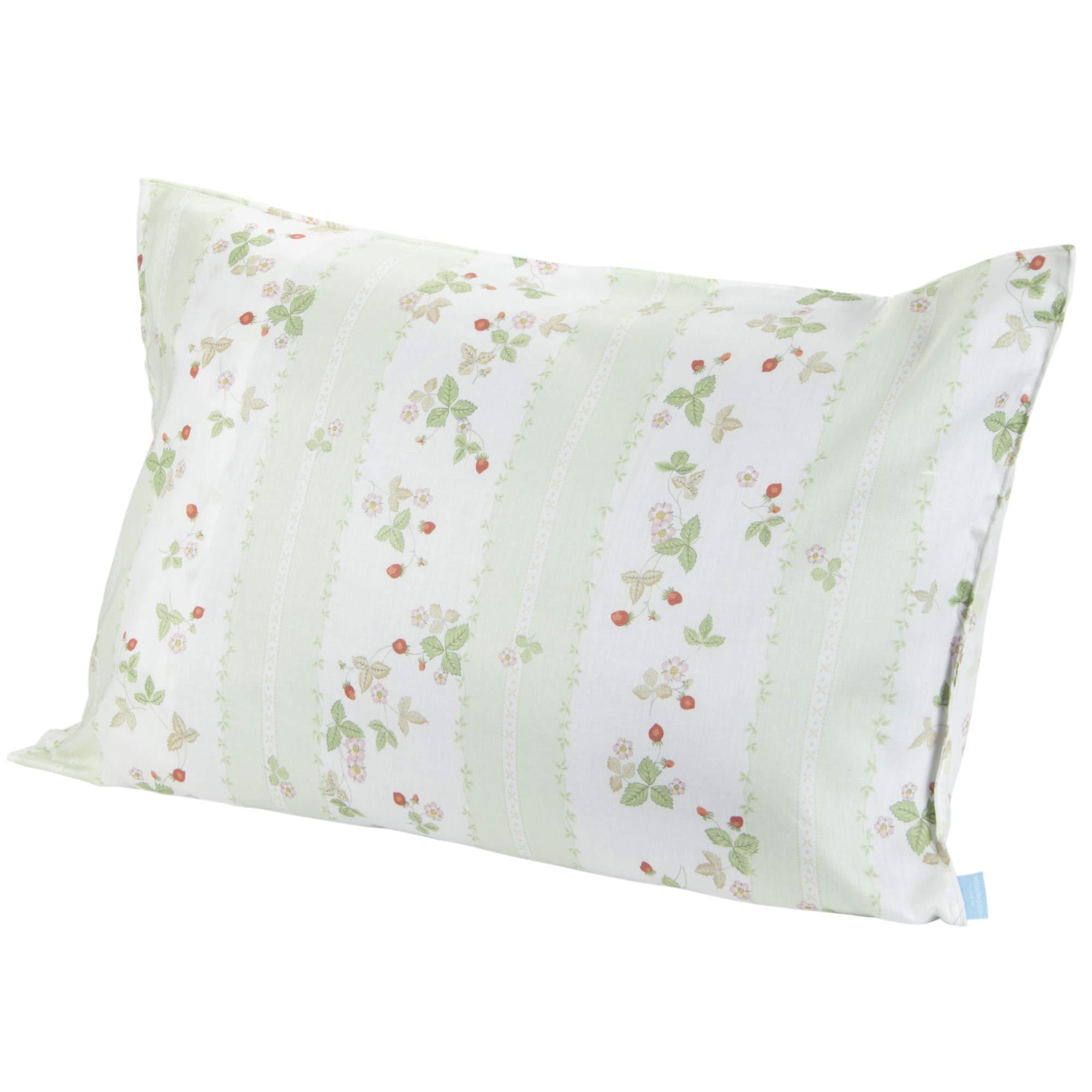 Wedgwood Wild Strawberry Pillowcase 65×45cm Green