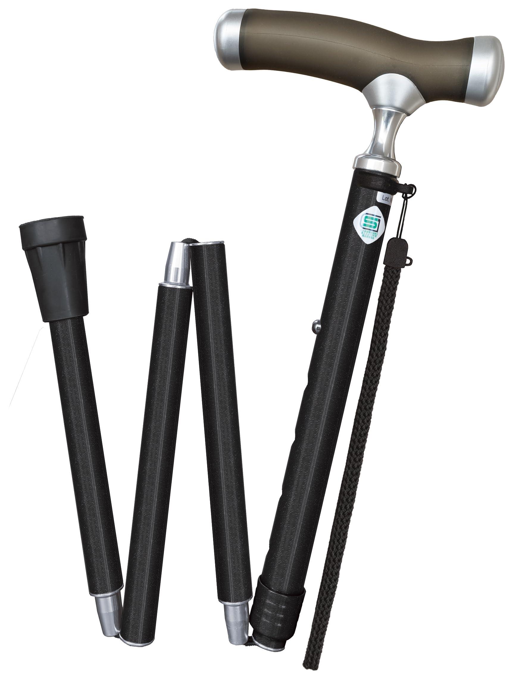 Soft Grip Stick Folding/Black/-