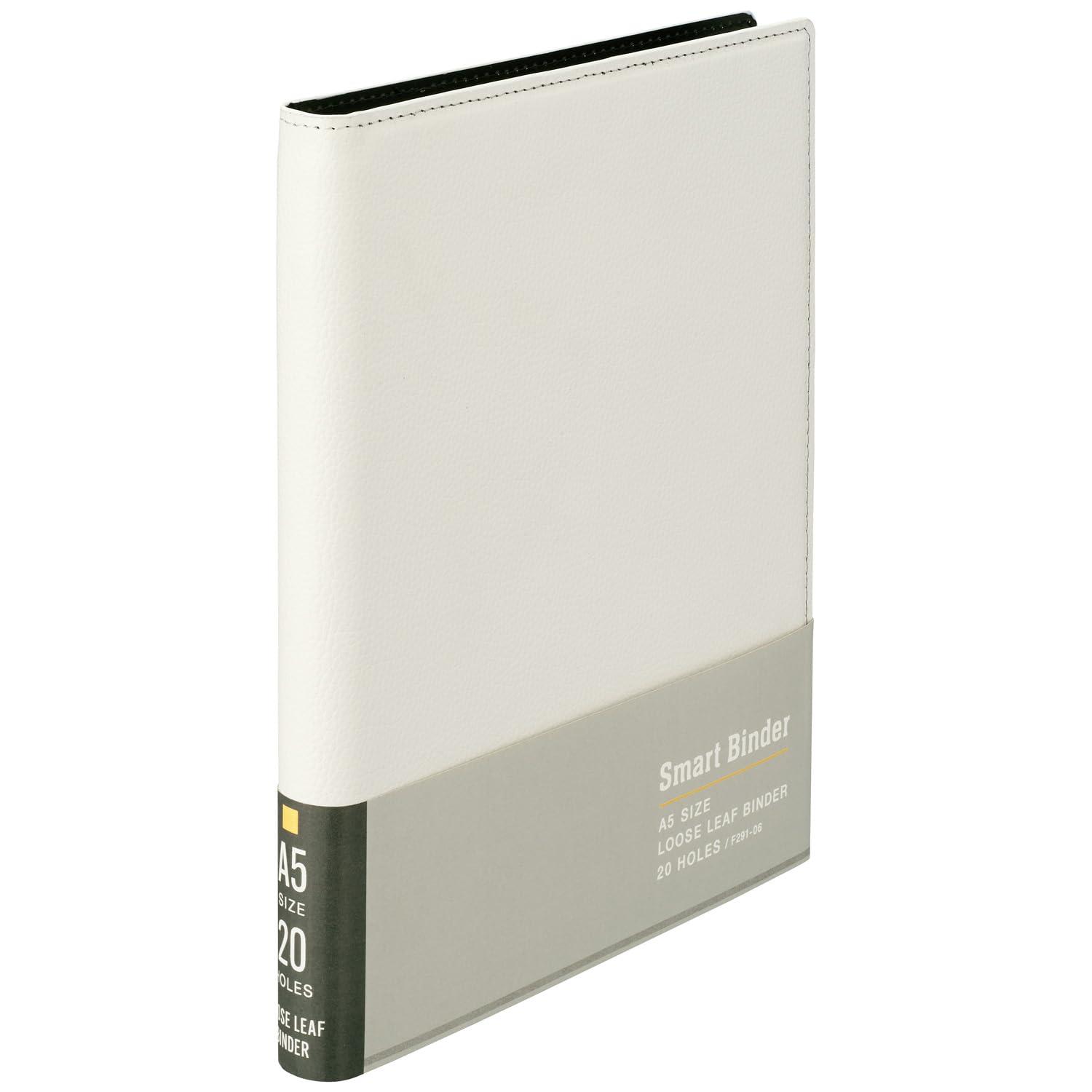 Maruman Smart Binder A5 20-Hole White F291-06