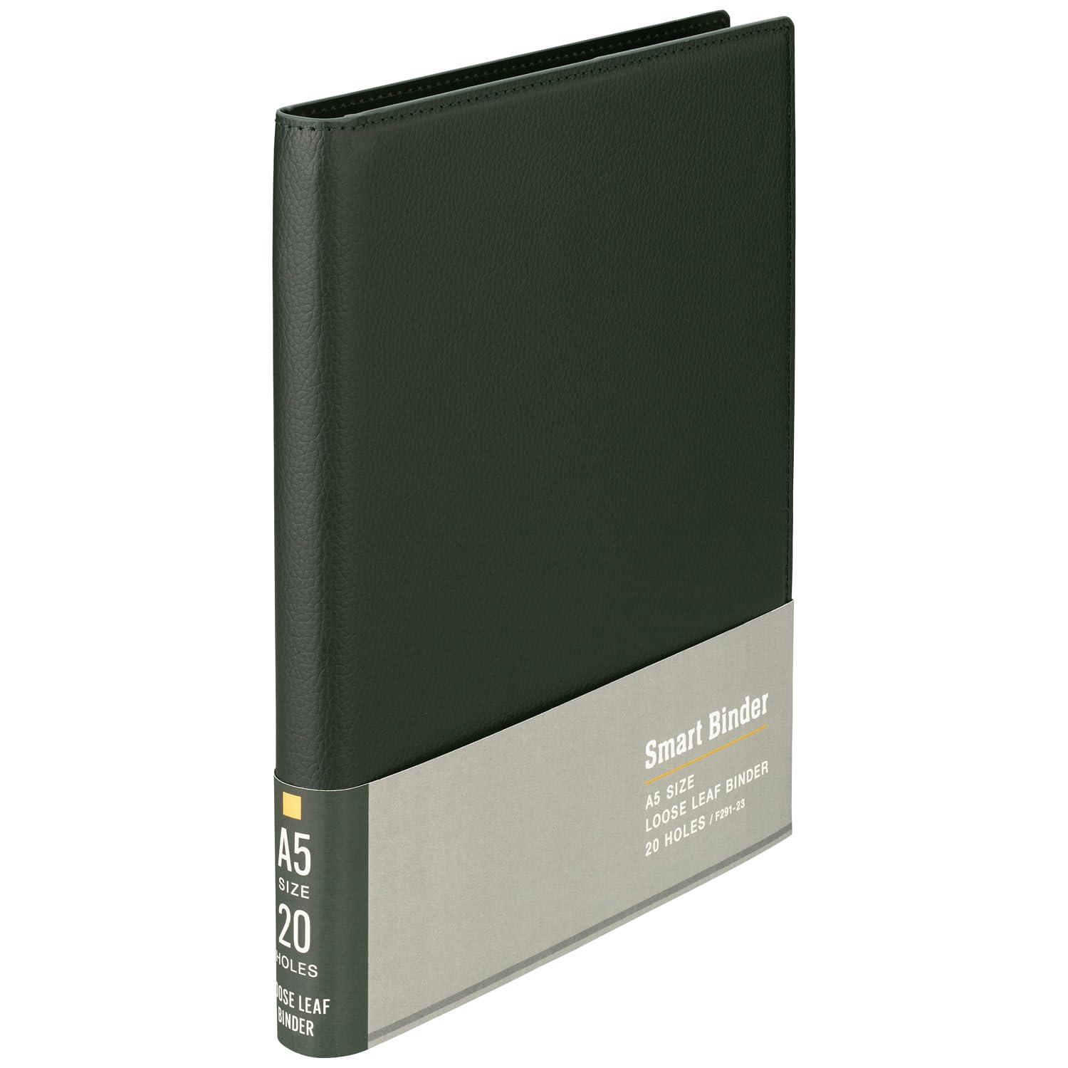 Maruman Smart Binder A5 20-Hole Deep Green F291-23