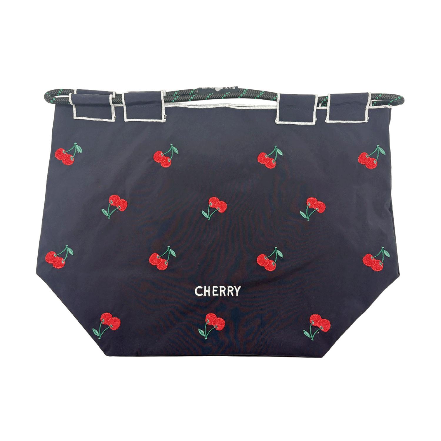 Embroidered Bag 8BeginBag S Silver Gray